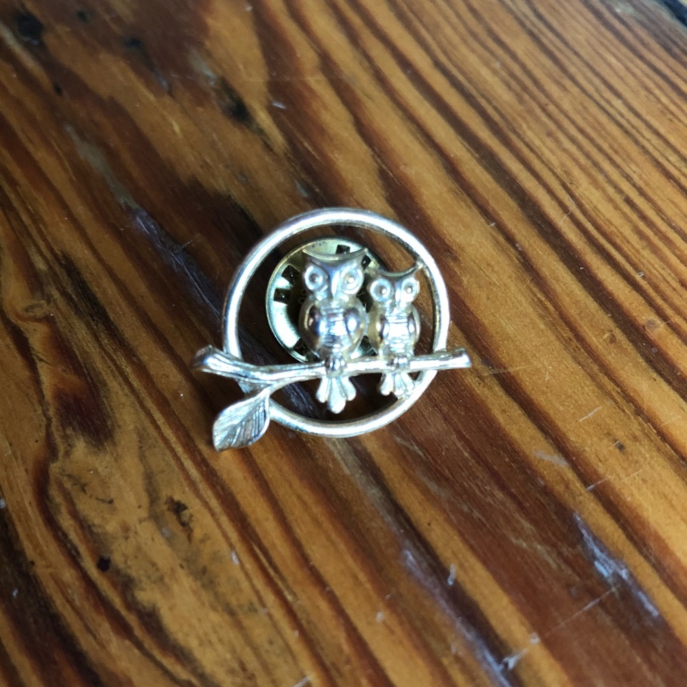 Vintage Avon Owl Pin